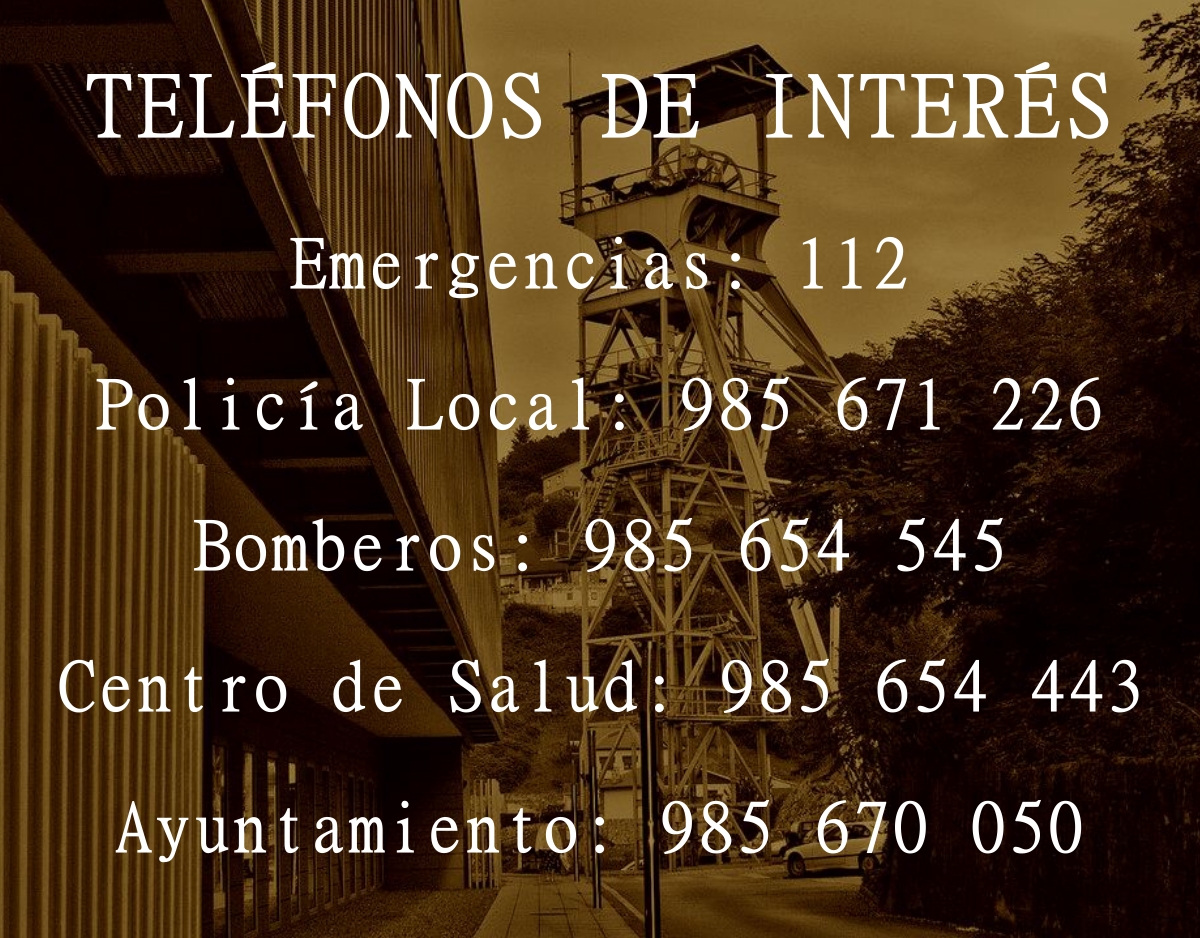 Números de teléfono importantes de El Entrego